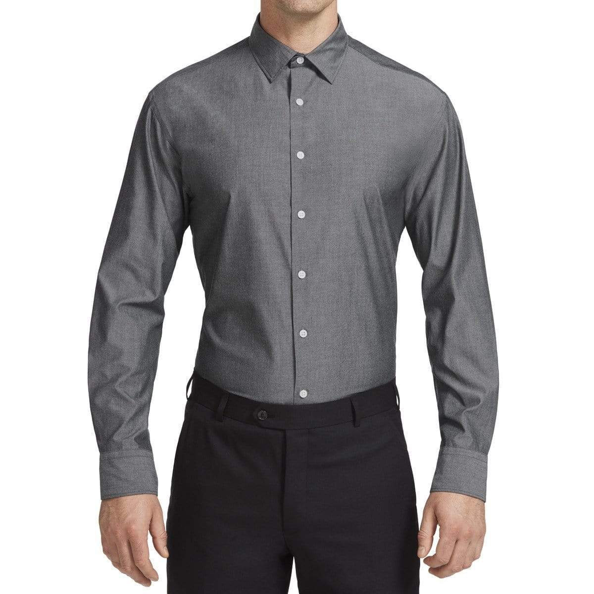 NNT Chambray Long Sleeve Shirt CATJ2W Corporate Wear NNT   
